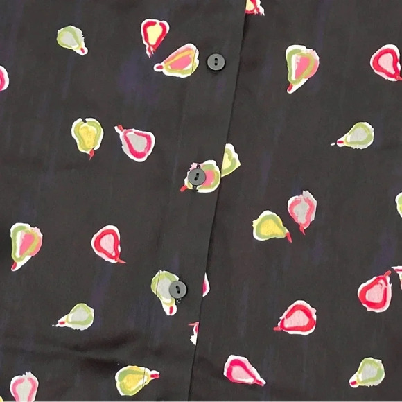 NWT Nic + Zoe Party Pears Button-Front Top (1X) - Picture 6 of 12